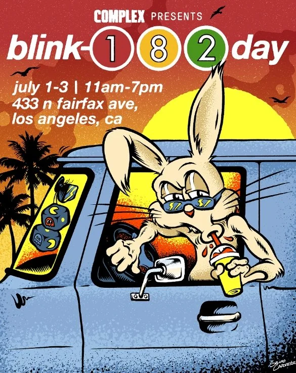 COMPLEX LA BLINK-182 POP-UP SHOP, LA