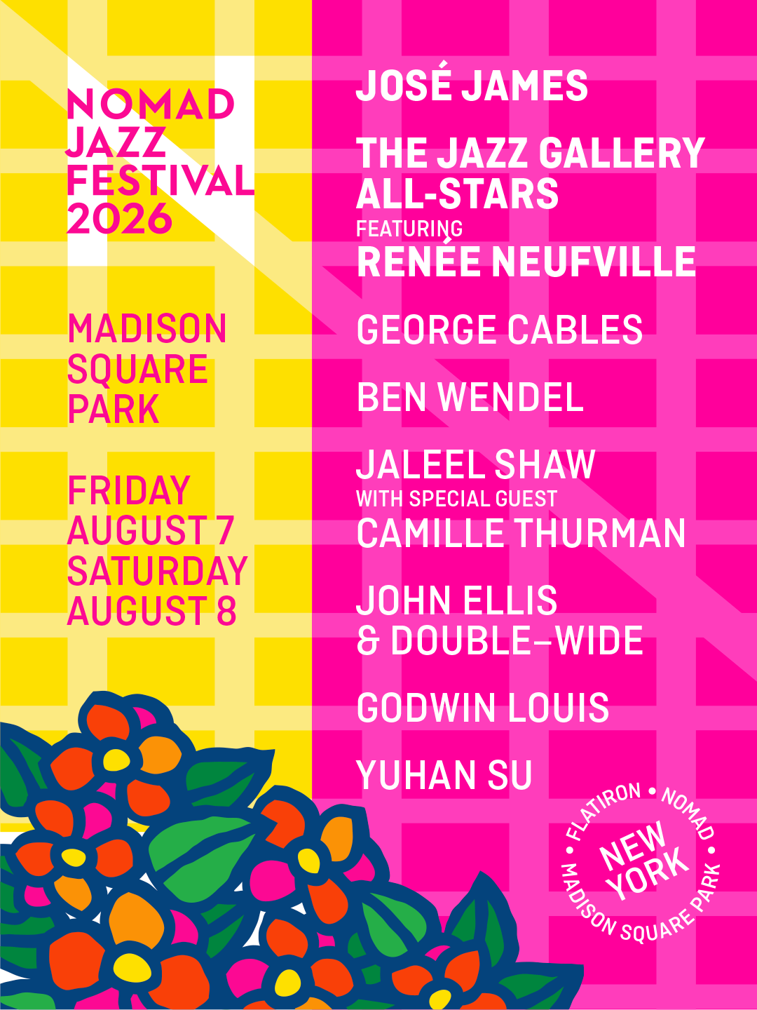  NOMAD JAZZ FESTIVAL 2026, NYC