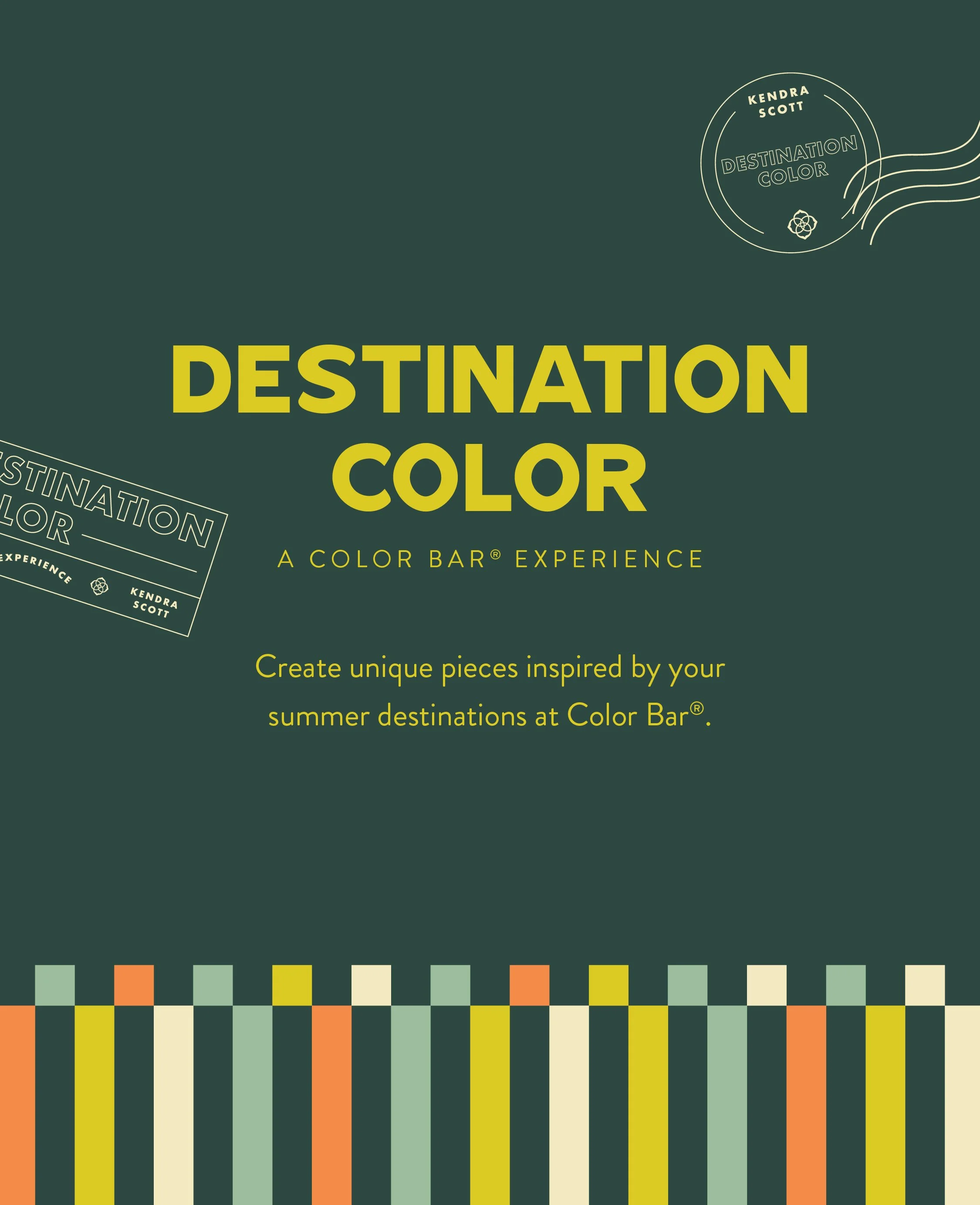 KENDRA SCOTT DESTINATION COLOR, HAMPTONS