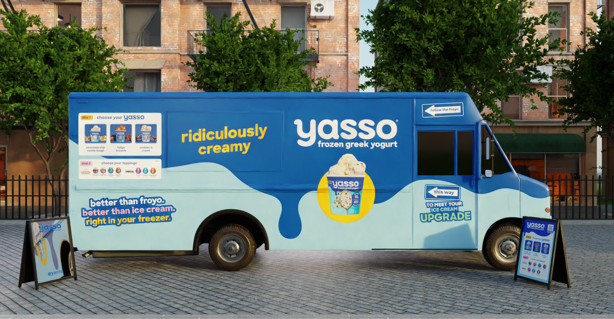 YASSO FROYO TRUCK, NYC