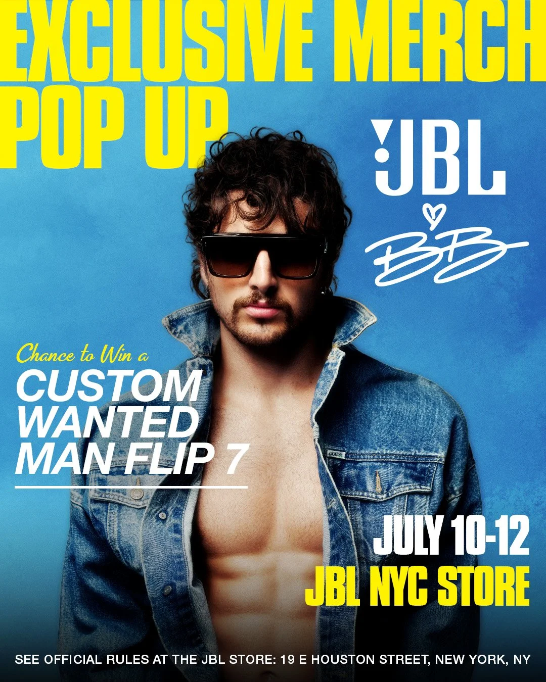 JBL X BENSON BOONE POP-UP, NYC