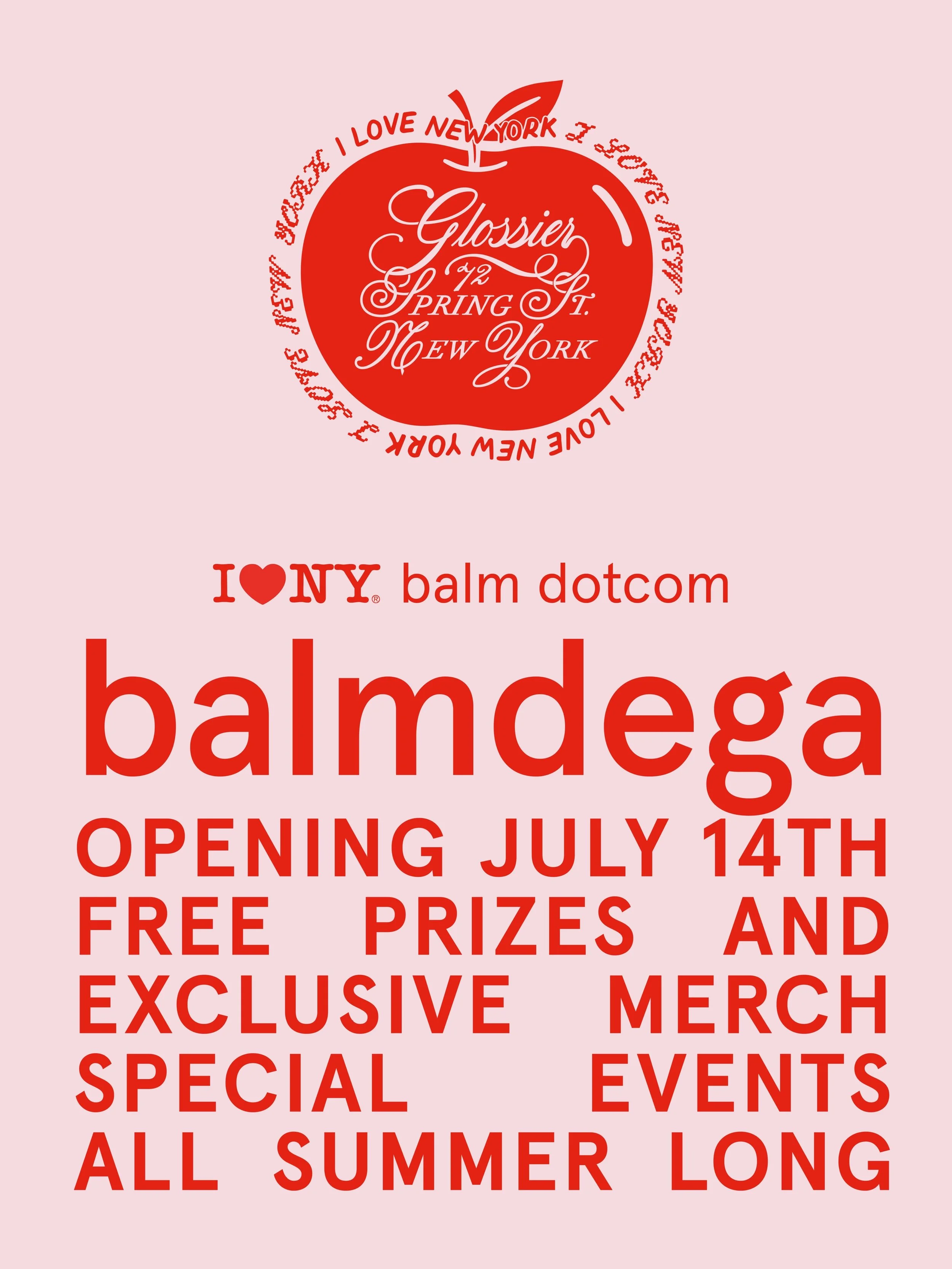 BALMDEGA AT GLOSSIER SOHO, NYC