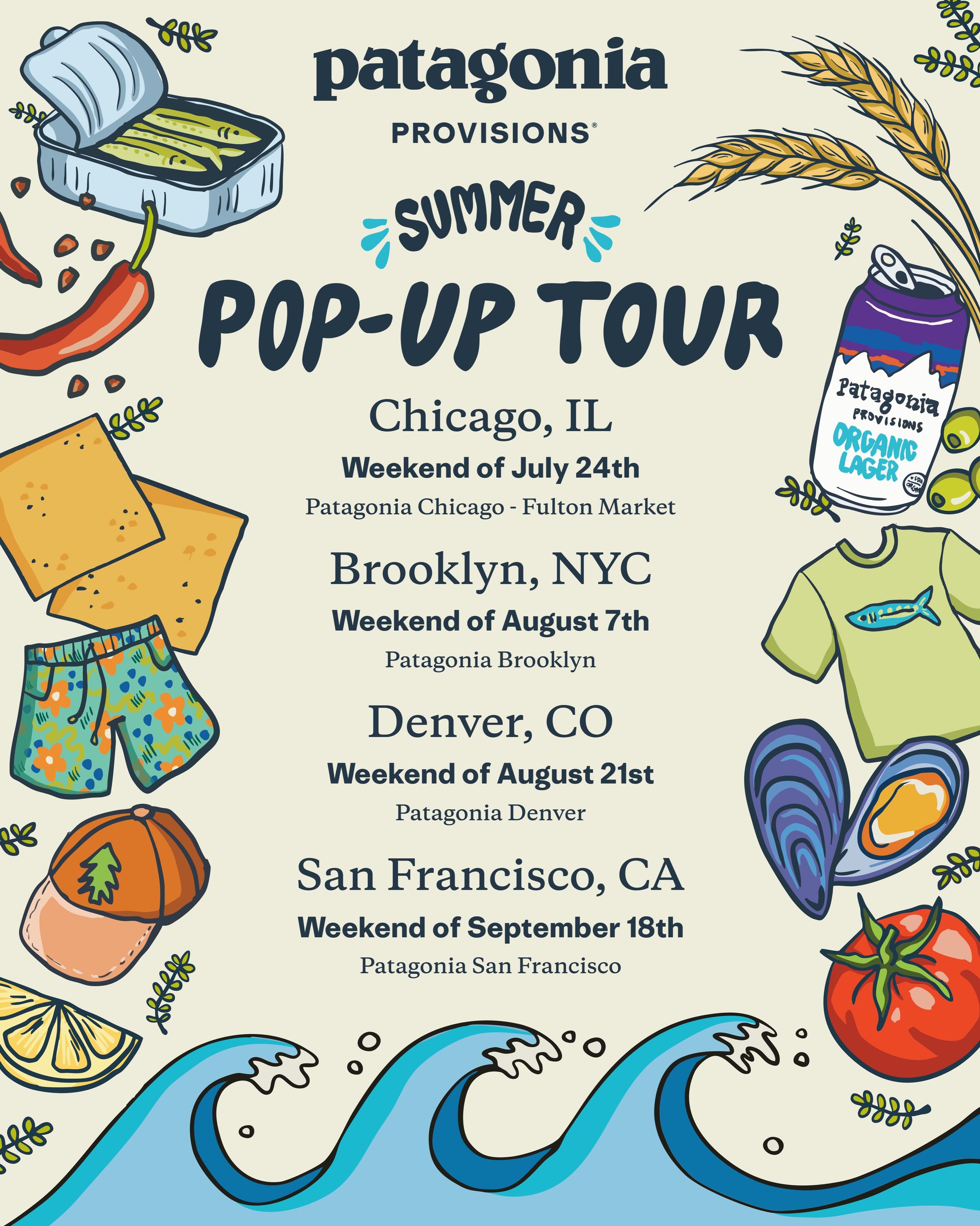 PATAGONIA PROVISIONS SUMMER TOUR, NYC