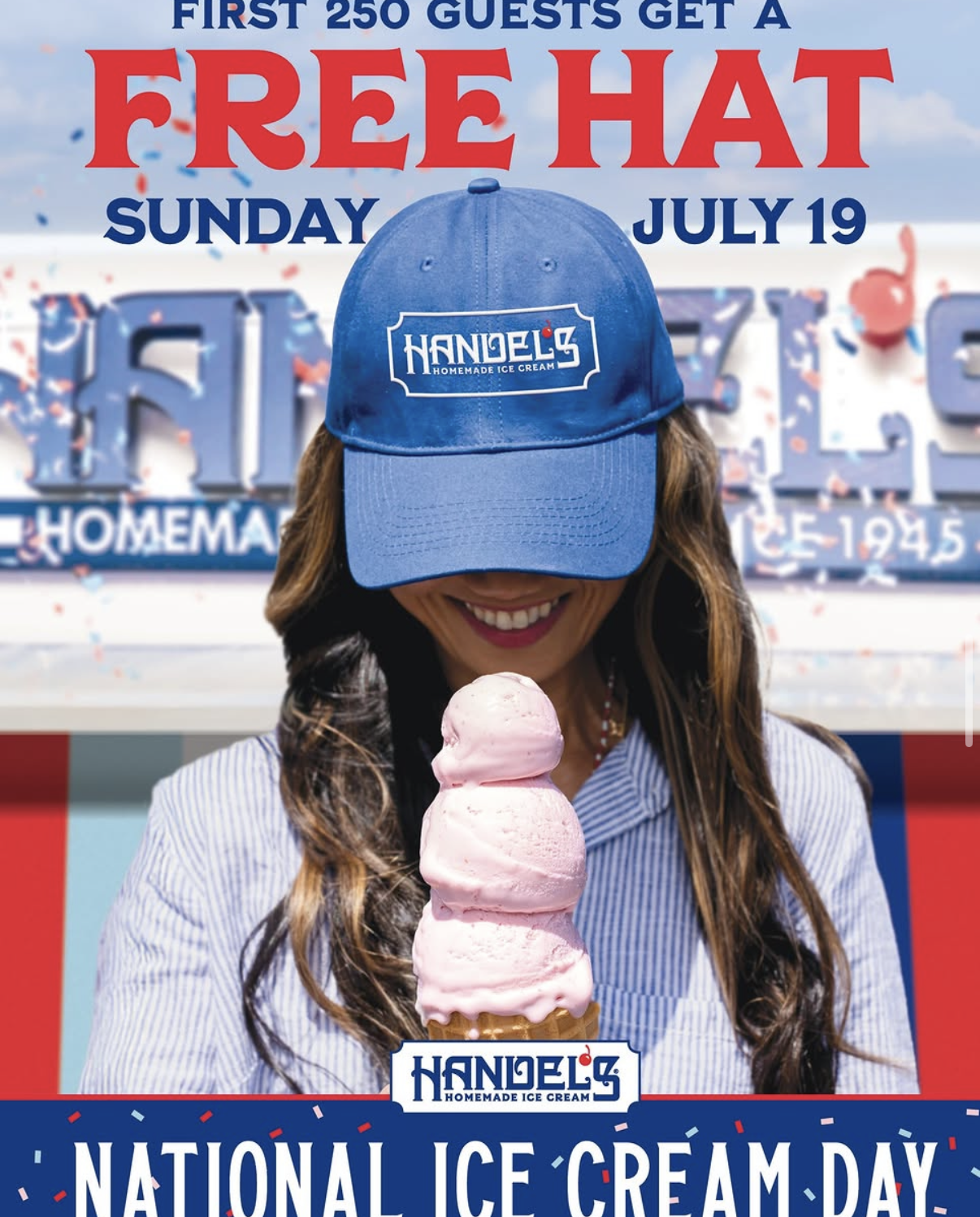 NATIONAL ICE CREAM DAY WITH HANDELS, LA