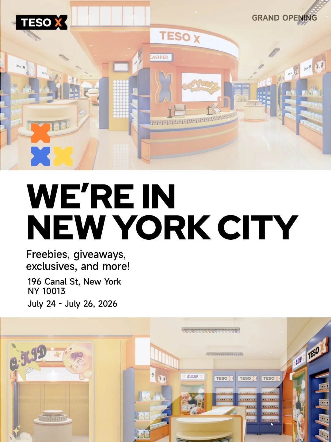 TESO X GRAND OPENING, NYC
