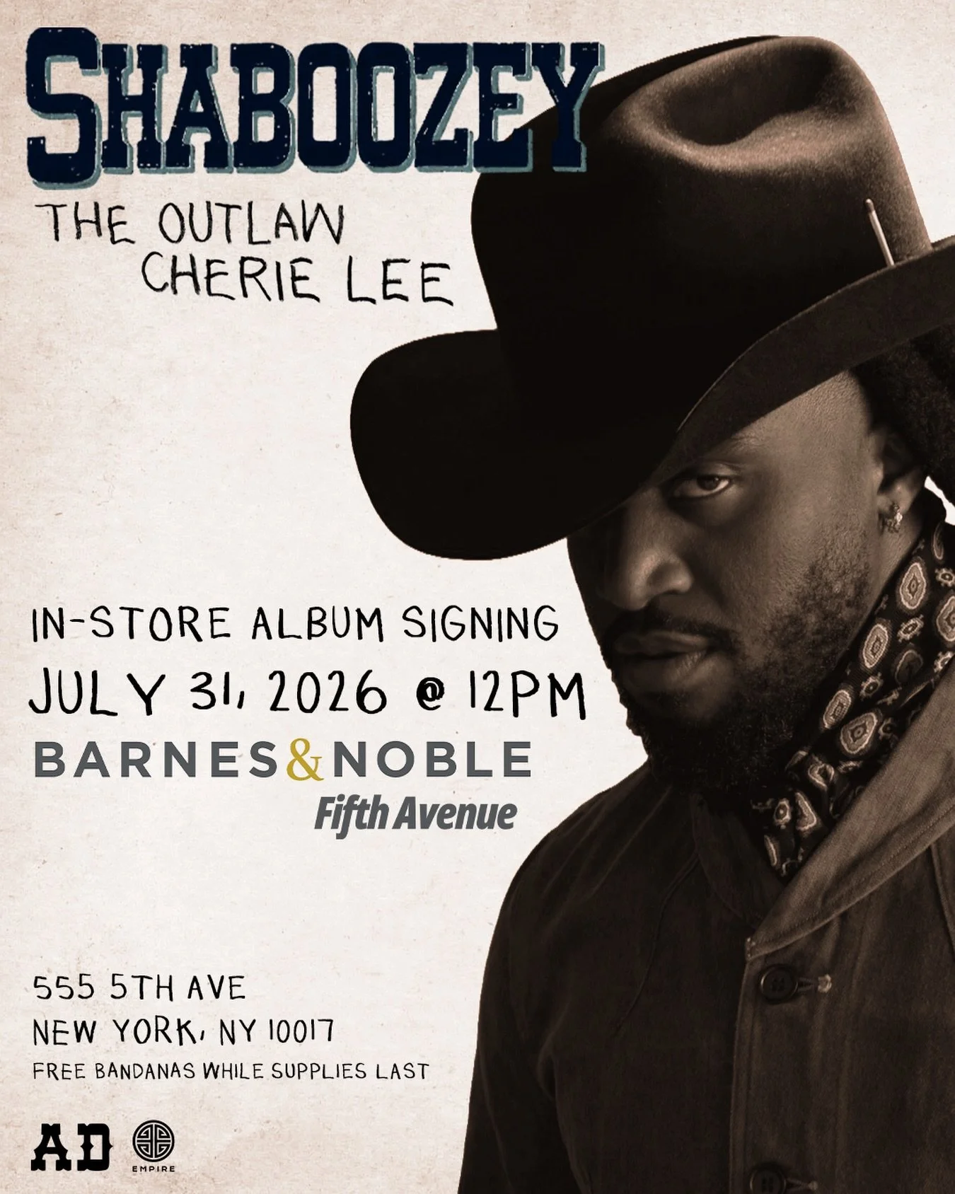 SHABOOZEY IN-STORE ALBUM SIGNING, NYC