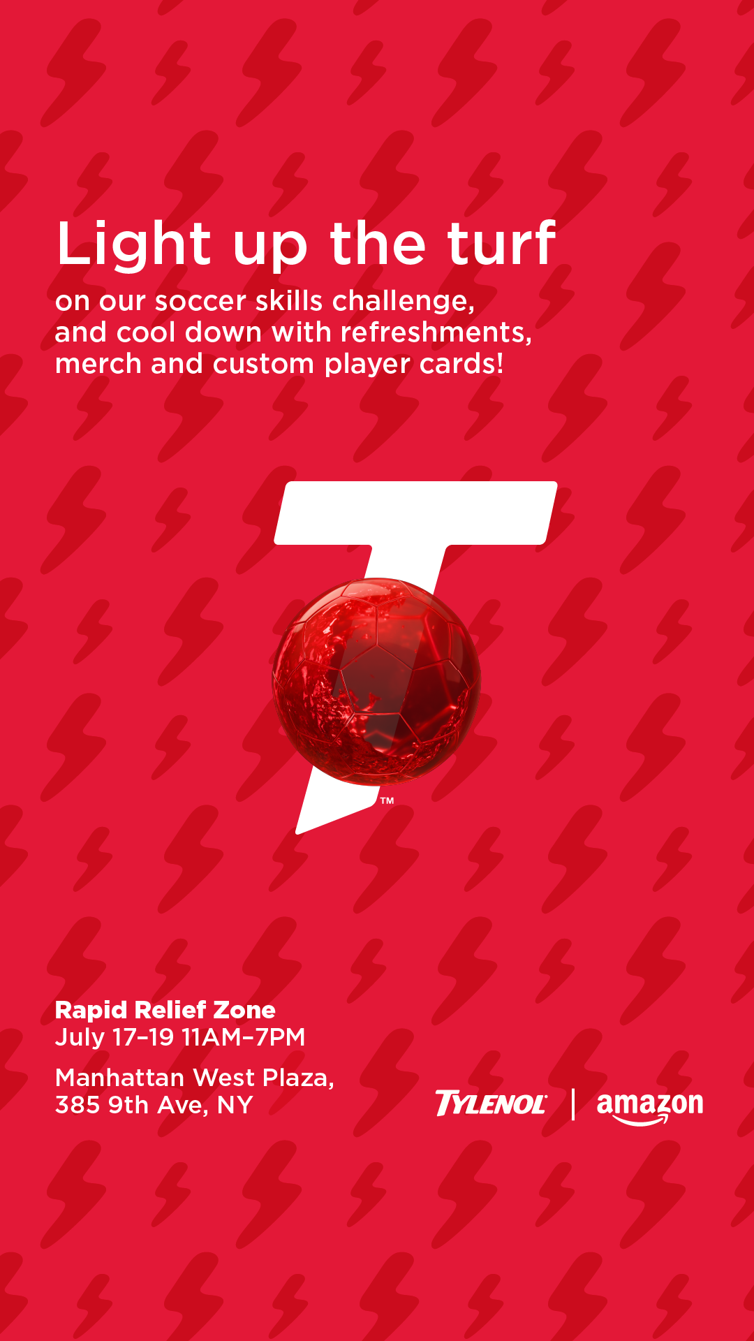 TYLENOL® RAPID RELIEF ZONE POP-UP, NYC