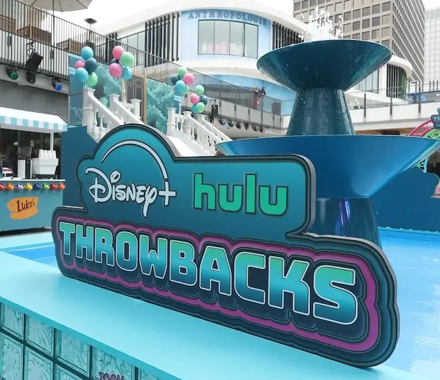 DISNEY+ HULU THROWBACKS REWIND CORNER POP-UP, LA