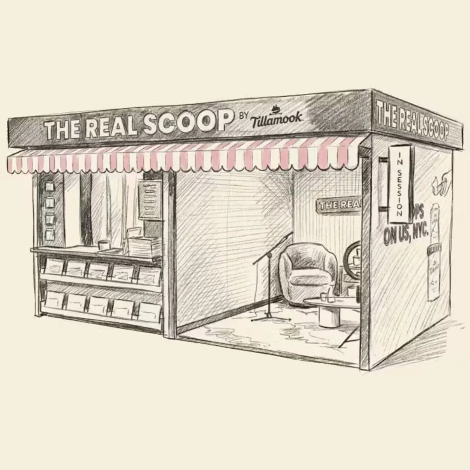 THE REAL SCOOP! WITH TILLAMOOK, NYC