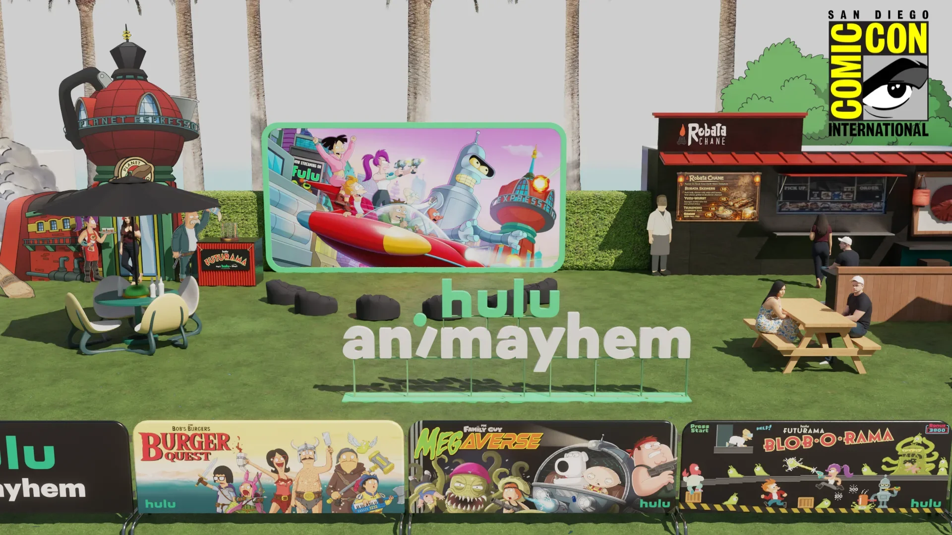 HULU ANIMAYHEM: FANDOM FUEL UP, SAN DIEGO