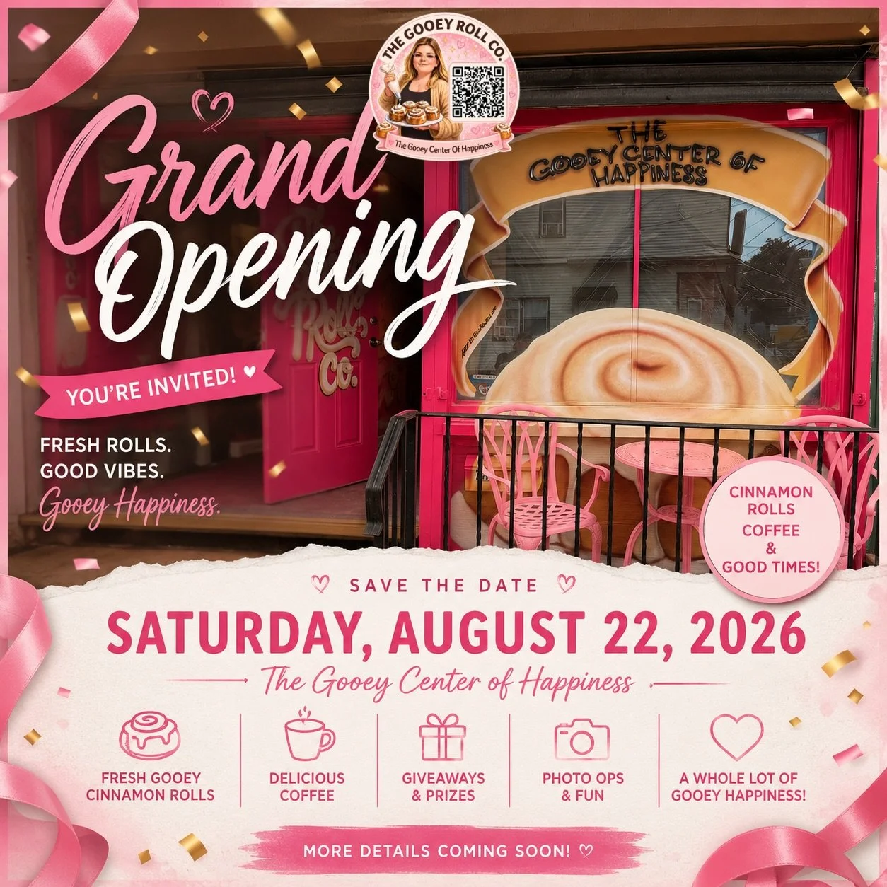 THE GOOEY ROLL CO. GRAND OPENING CELEBRATION, NJ
