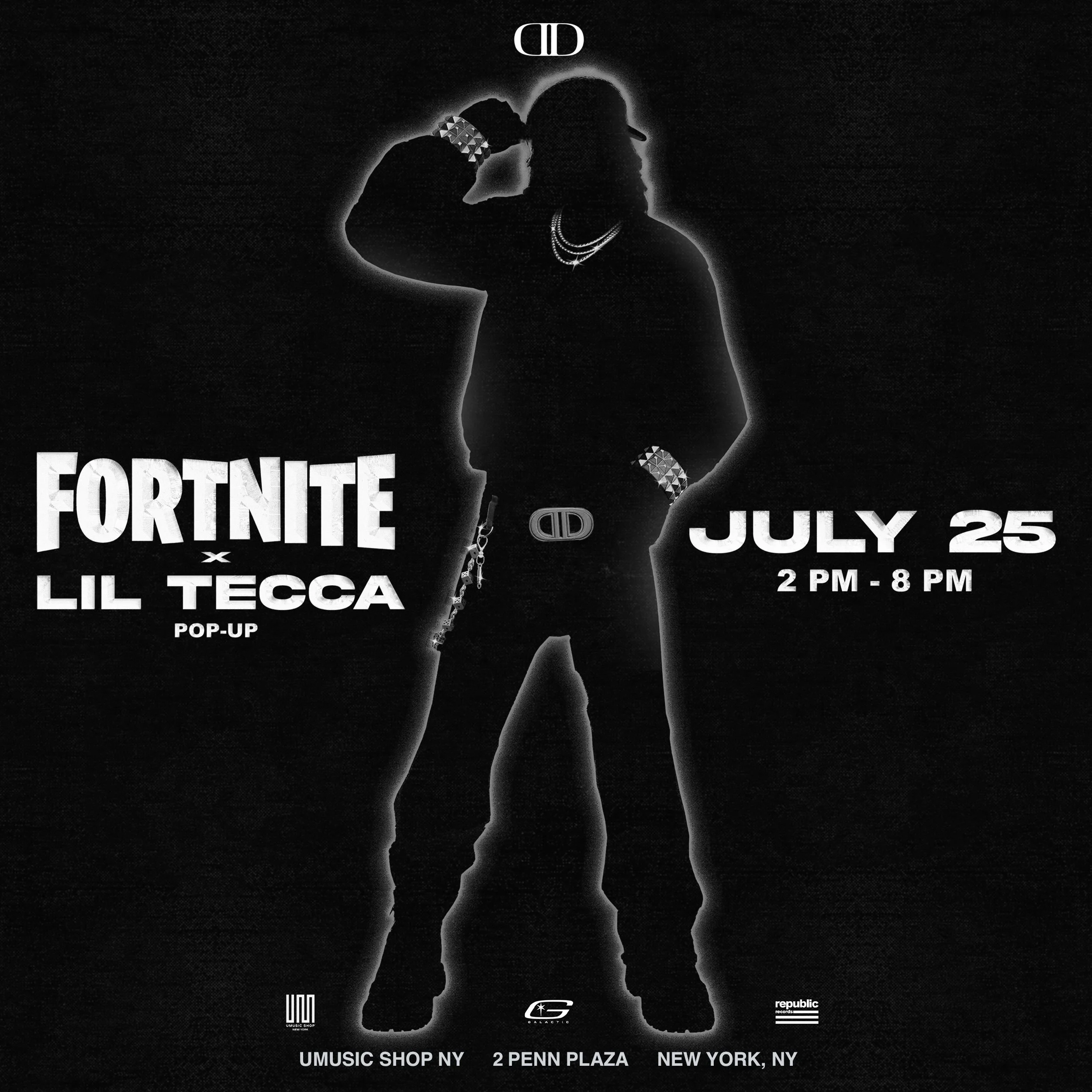 FORTNITE X LIL TECCA POP-UP AT UMUSIC SHOP, NYC