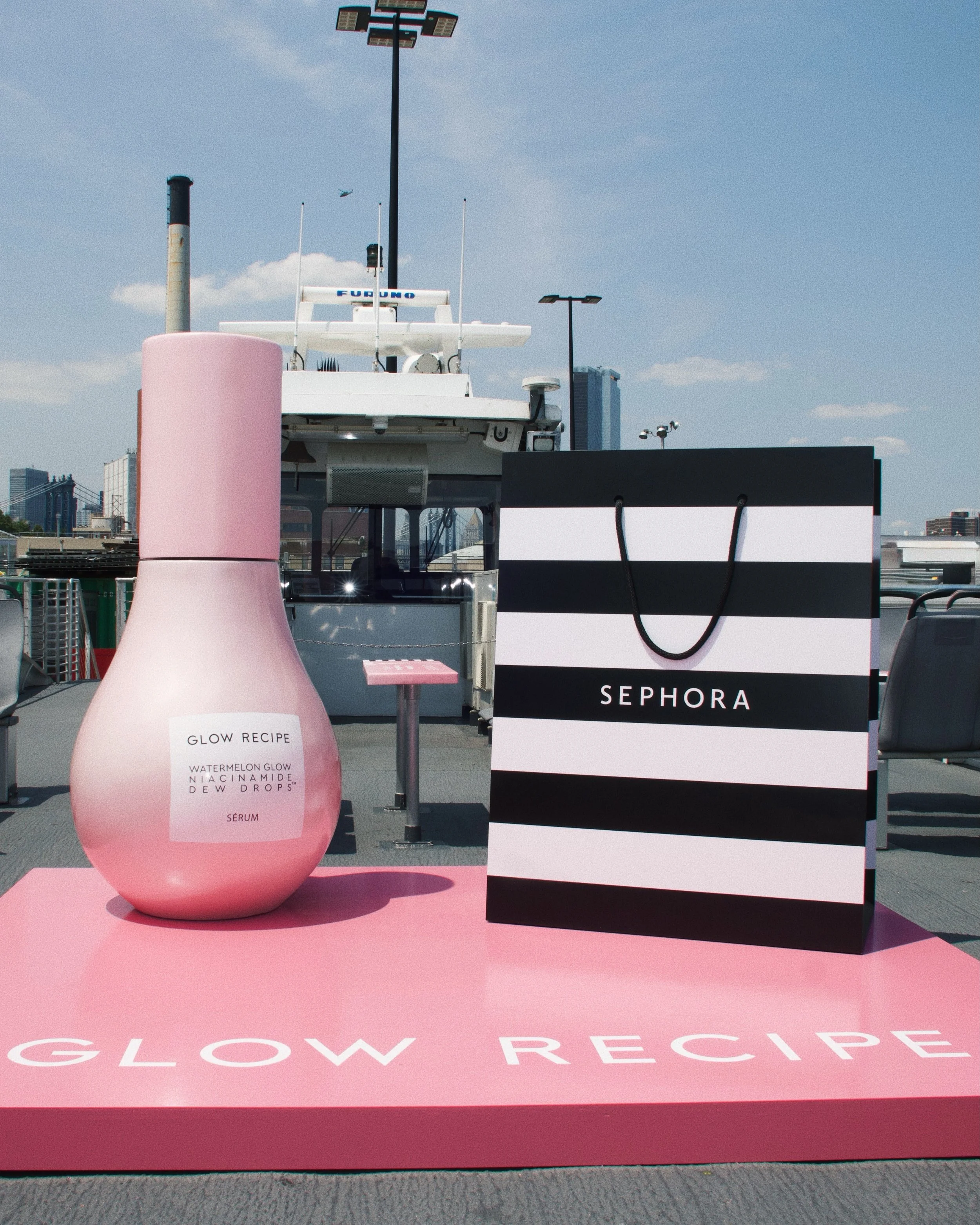 GLOW RECIPE X NYC FERRY, NYC