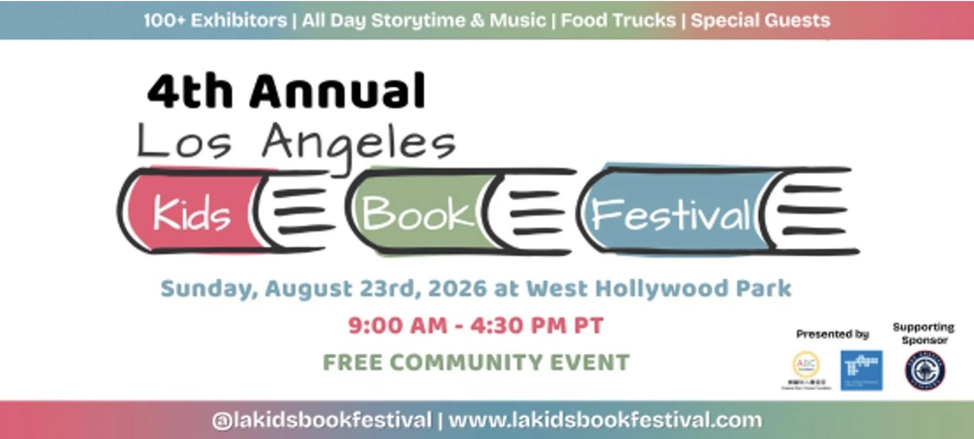 4TH ANNUAL LOS ANGELES KIDS BOOK FESTIVAL, LA