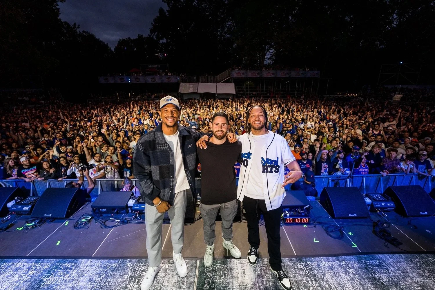 BLOCK PARTY WITH JALEN BRUNSON AND JOSH HART, NYC