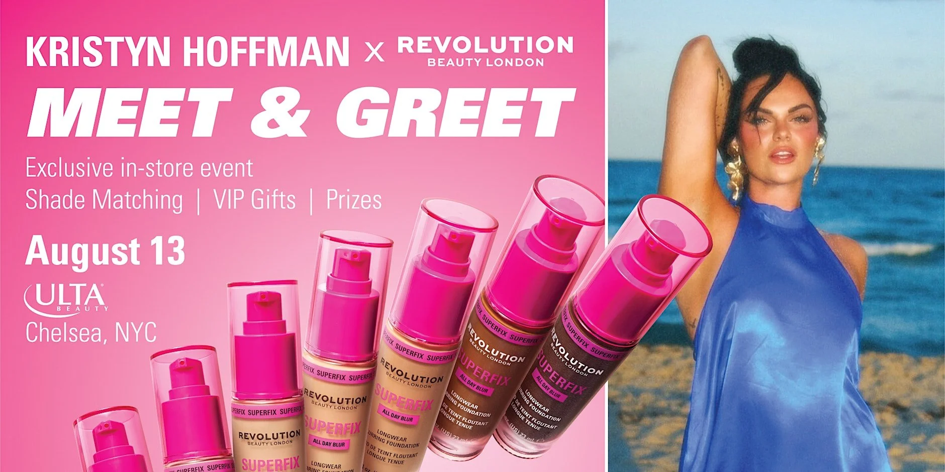 MEET &amp; GREET WITH KRISTYN HOFFMAN AT ULTA BEAUTY, NYC