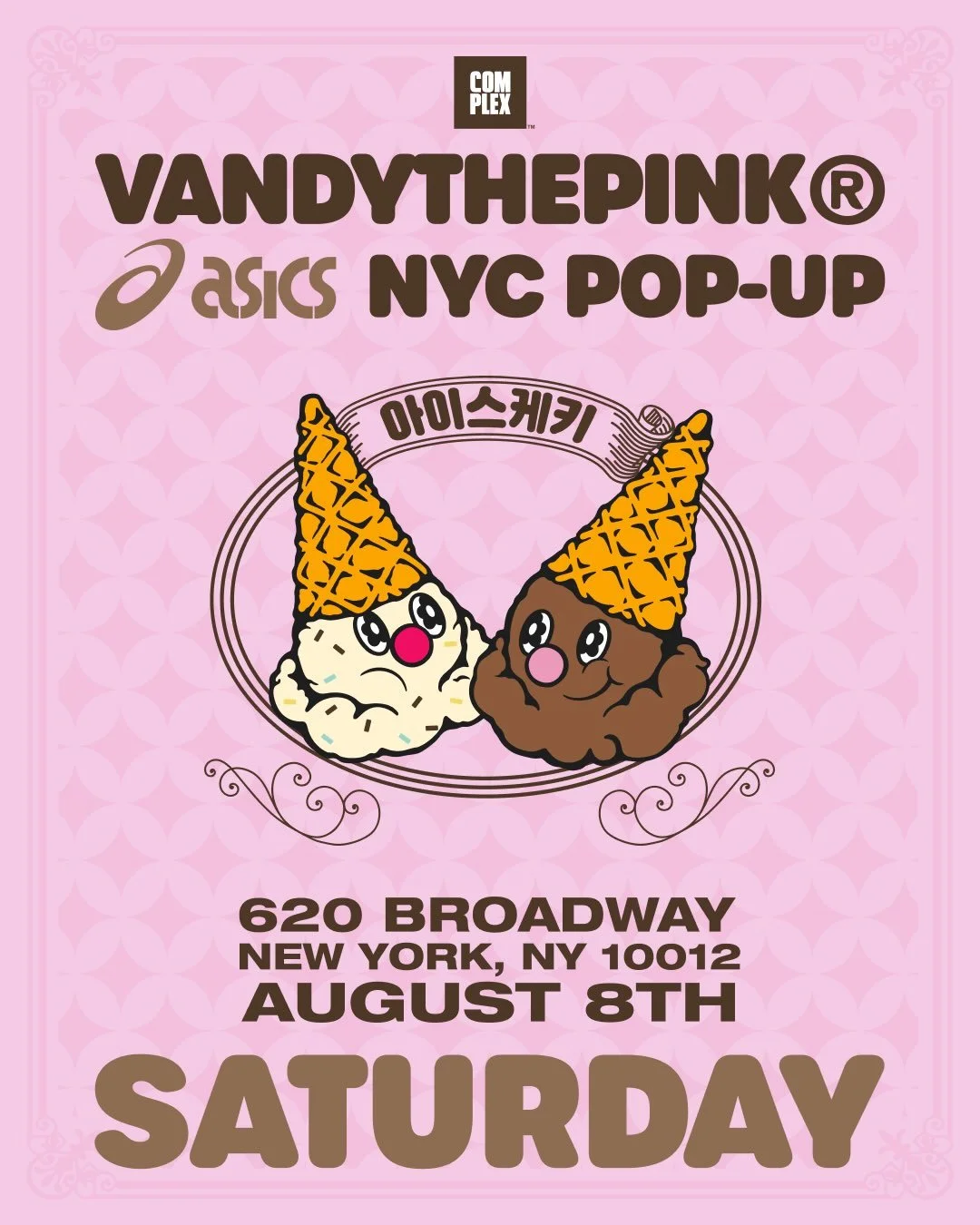 VANDYTHEPINK® X ASICS POP-UP, NYC