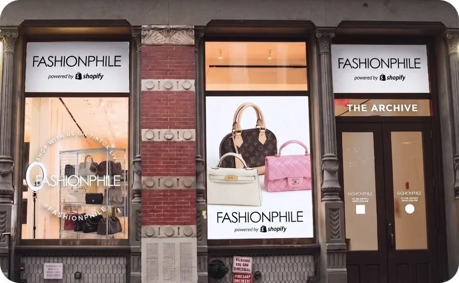 FASHIONPHILE ARCHIVE POP-UP, NYC