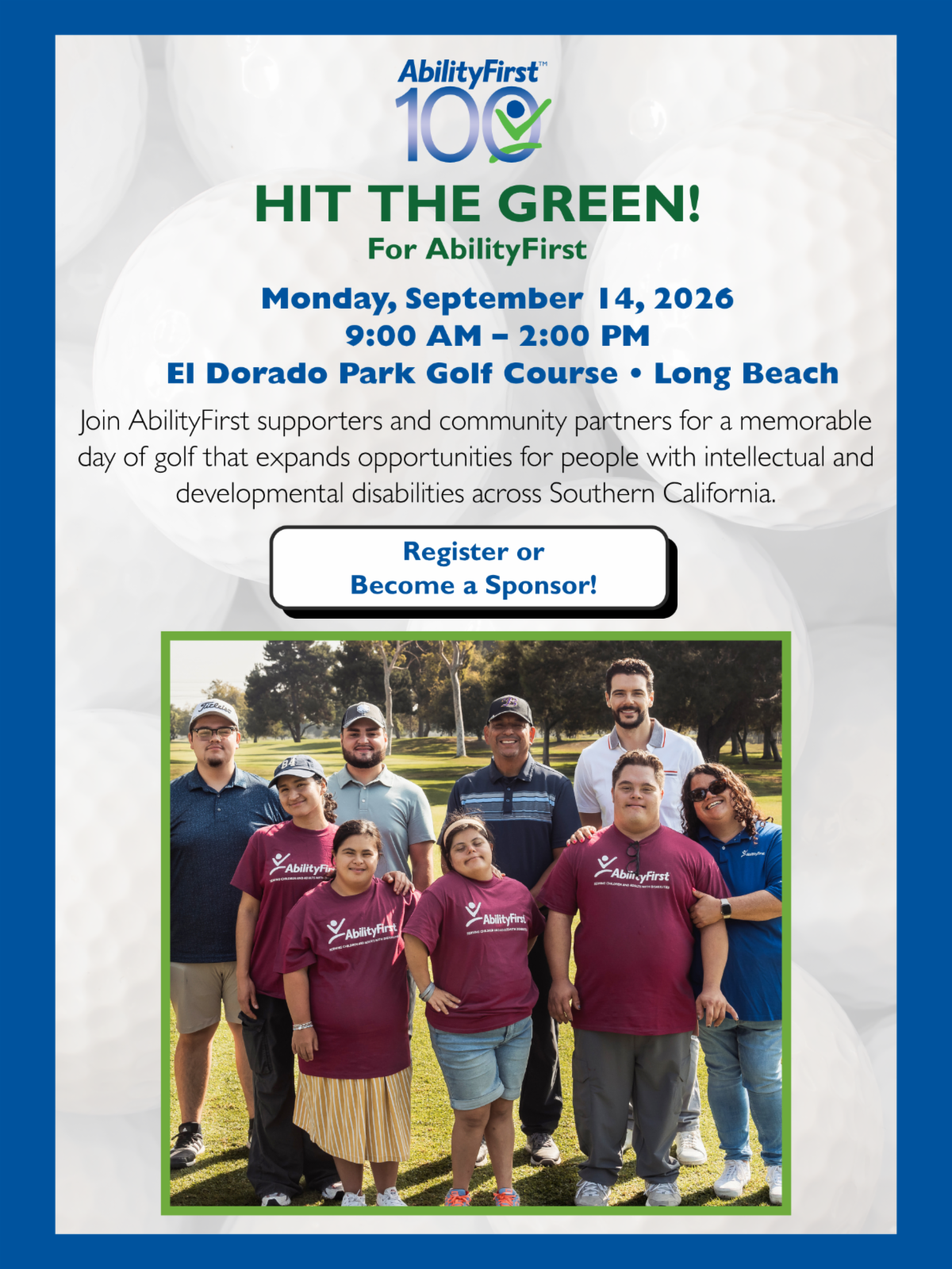 2026 HIT THE GREEN FOR ABILITY FIRST, LA