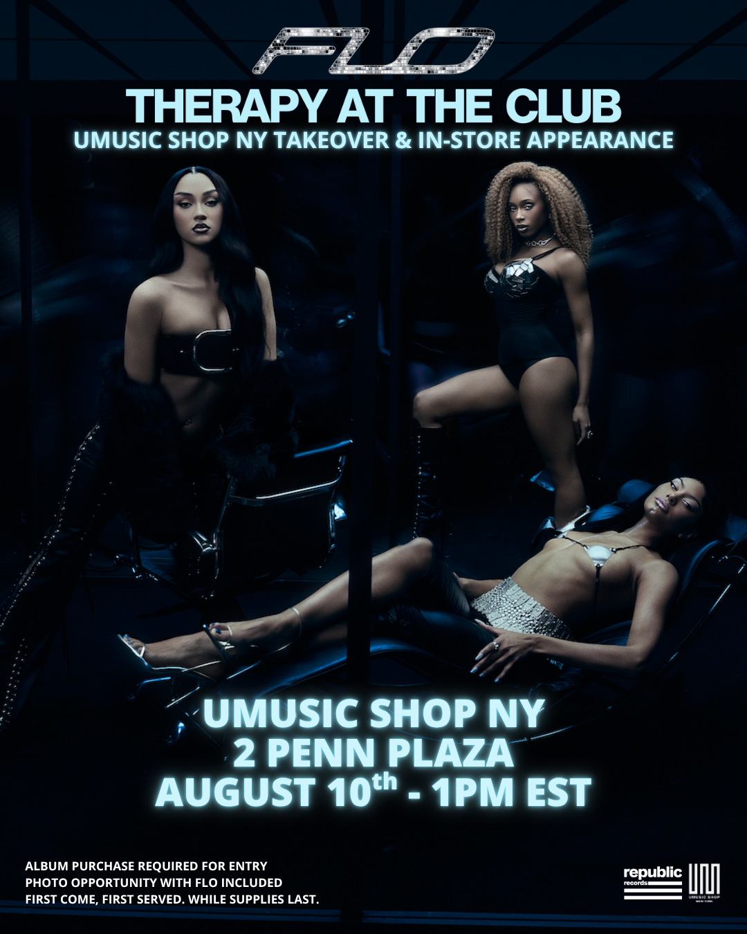 FLO THERAPY AT THE CLUB, NYC