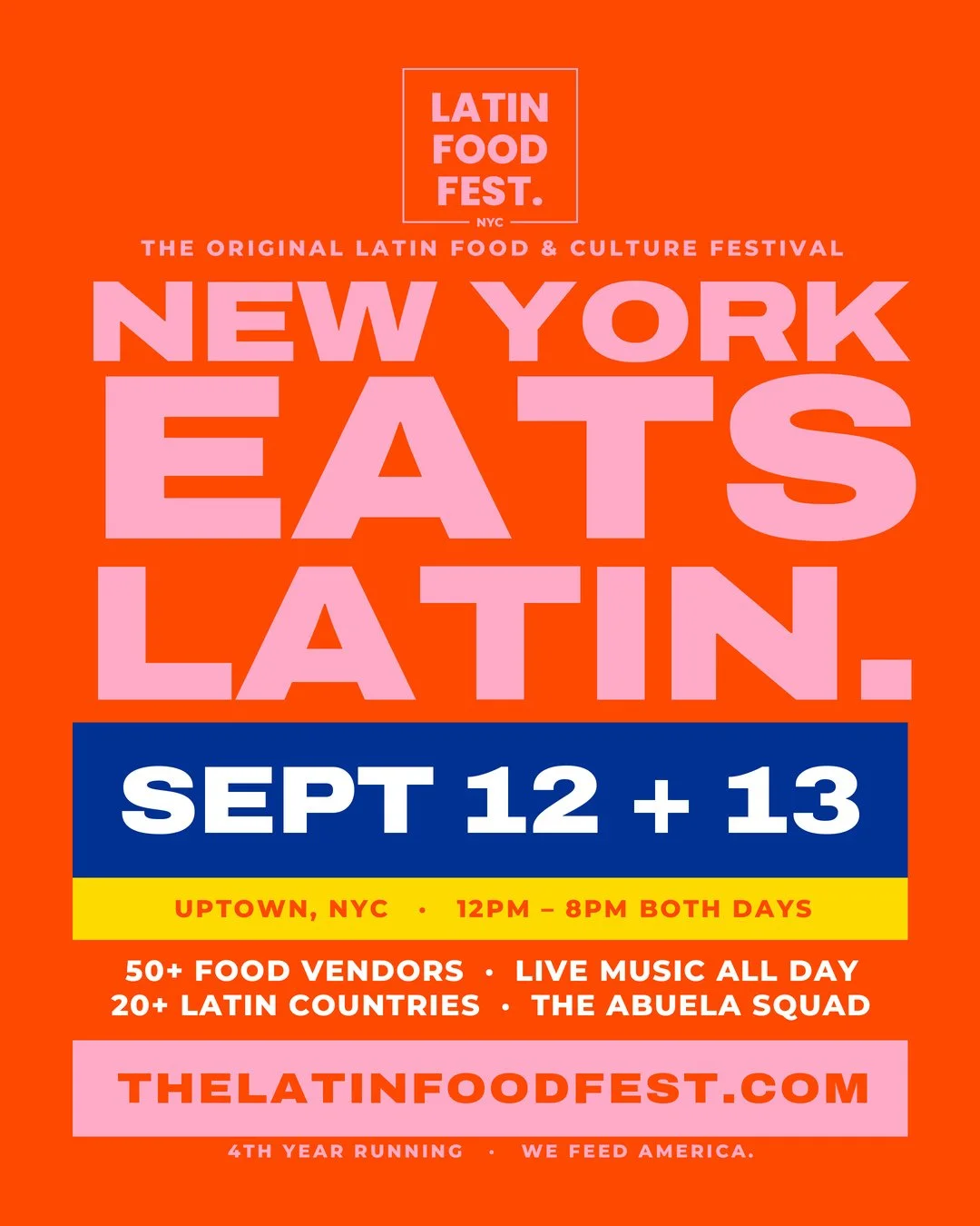 LATIN FOOD FEST, NYC