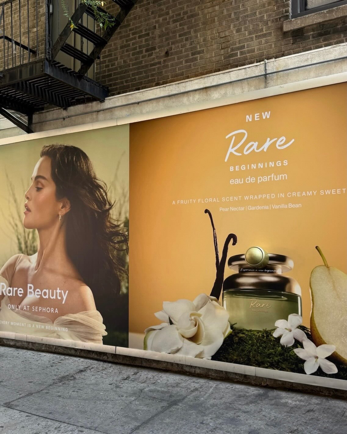 RARE BEAUTY BILLBOARD, NYC