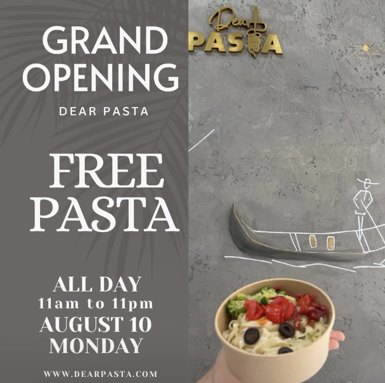 DEAR PASTA GRAND OPENING, NYC