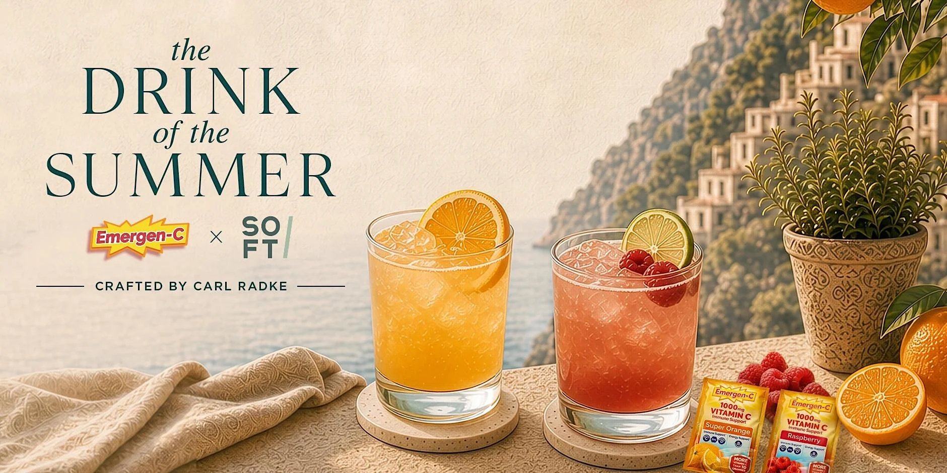 THE DRINK OF THE SUMMER WITH EMERGEN-C, NYC