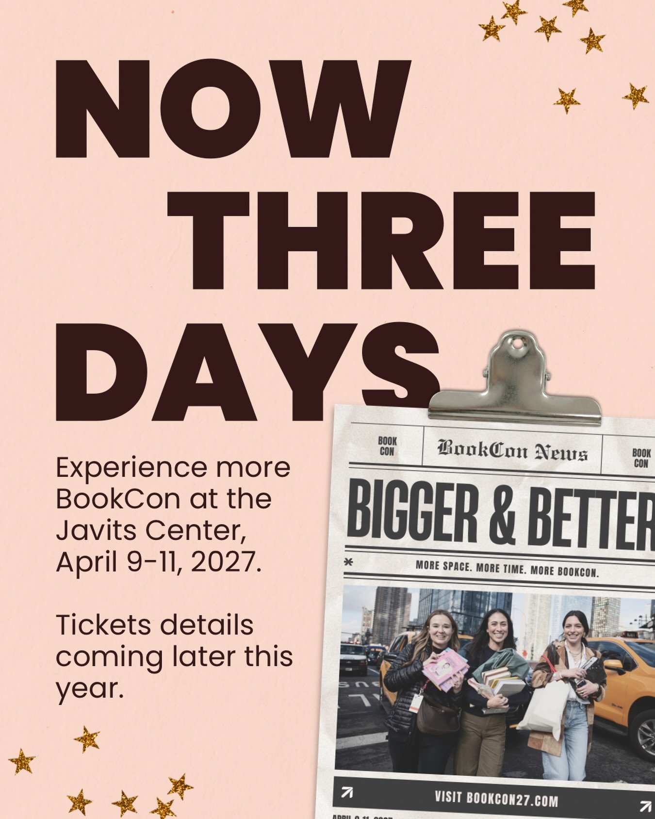 BOOKCON 2027, NYC