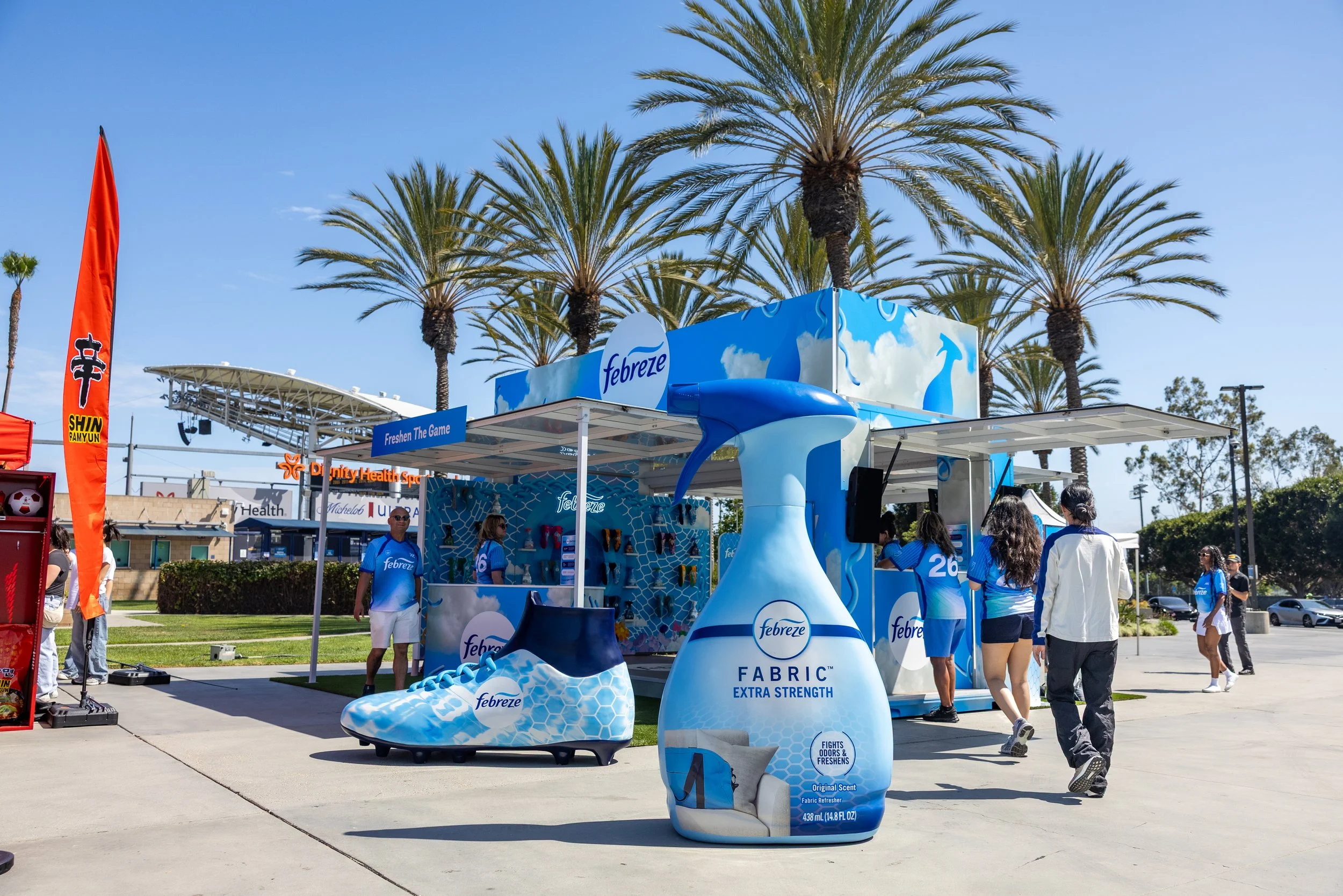 FEBREZE 'CAN'T WASH THIS' BOOT ROOM TOUR POP-UP, NYC