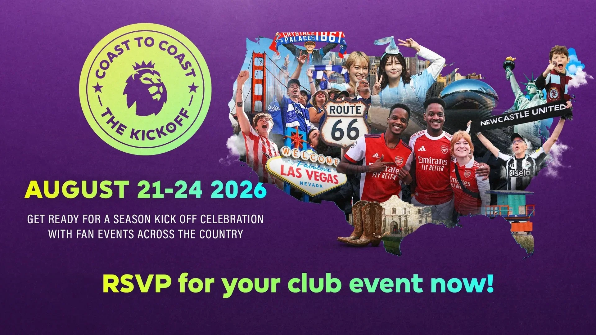 PREMIER LEAGUE COAST TO COAST KICK OFF WATCH PARTIES, NYC