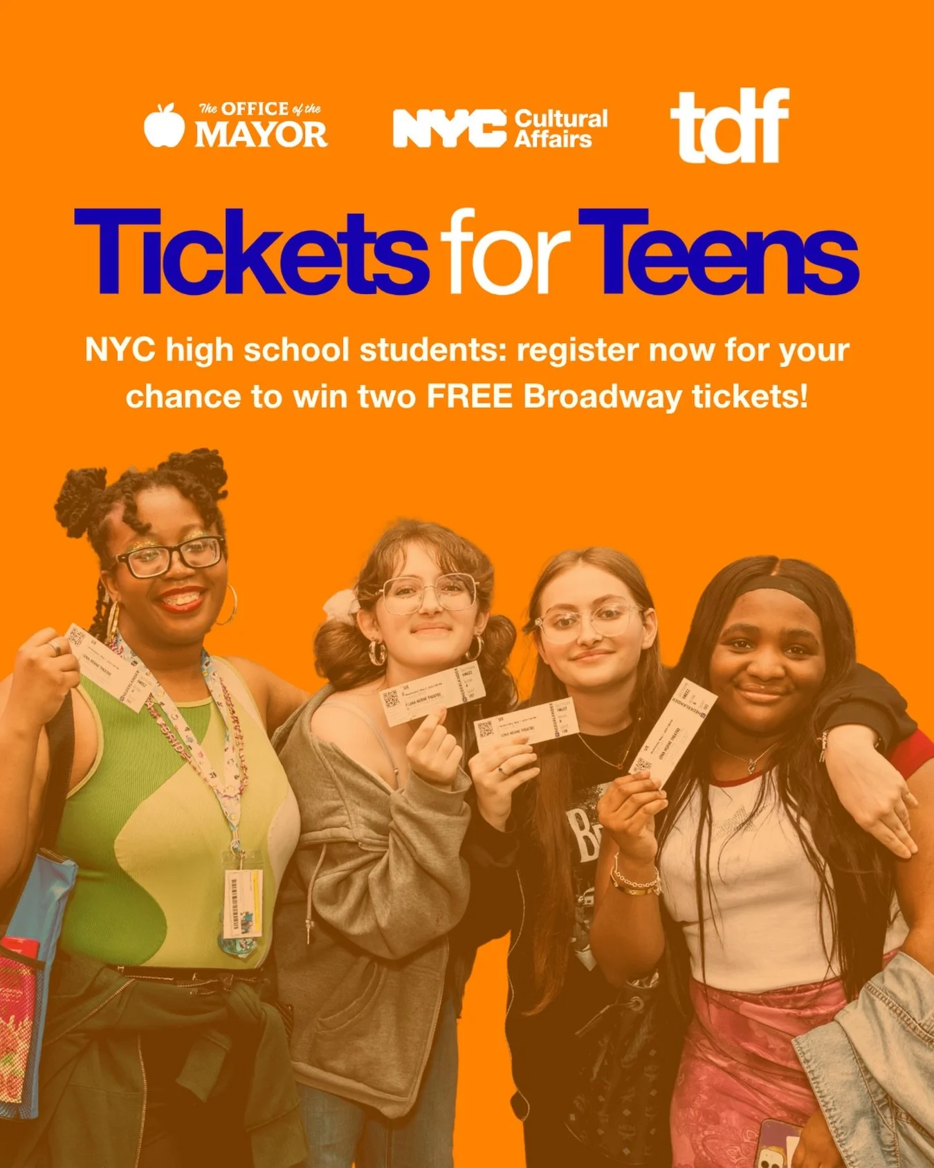 TICKETS FOR TEENS, NYC