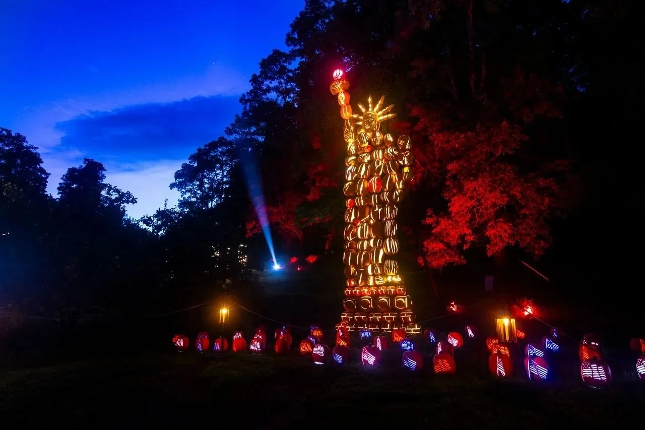 THE GREAT JACK O'LANTERN BLAZE, NY