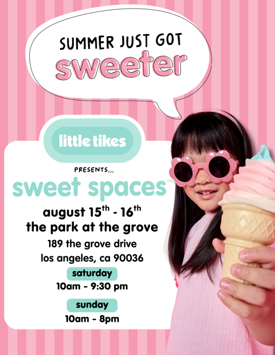 LITTLE TIKES SWEET SPACES, LA