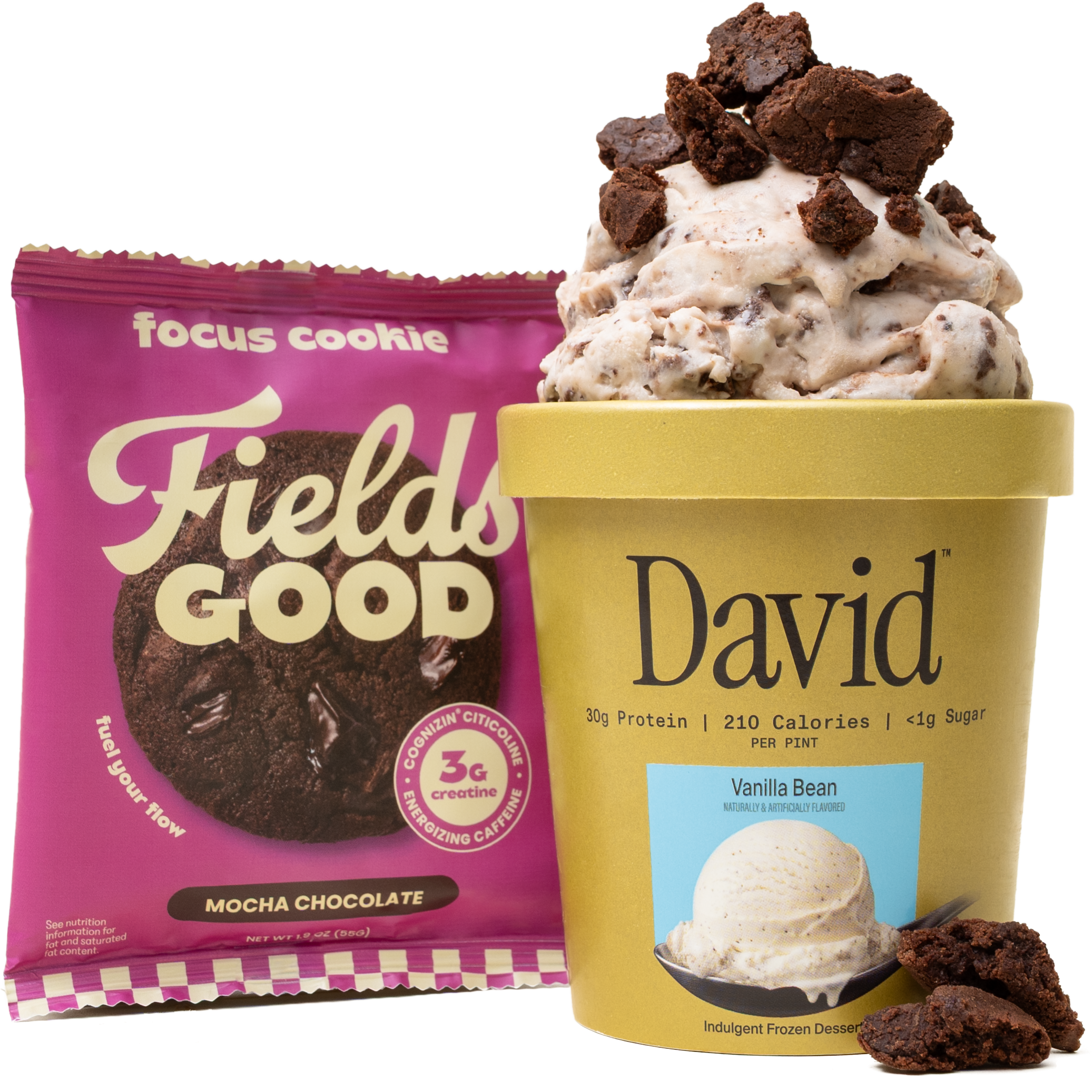 FIELD GOODS X DAVID PROTEIN ICE CREAM COOKIE SANDWICH POP-UP, NYC 