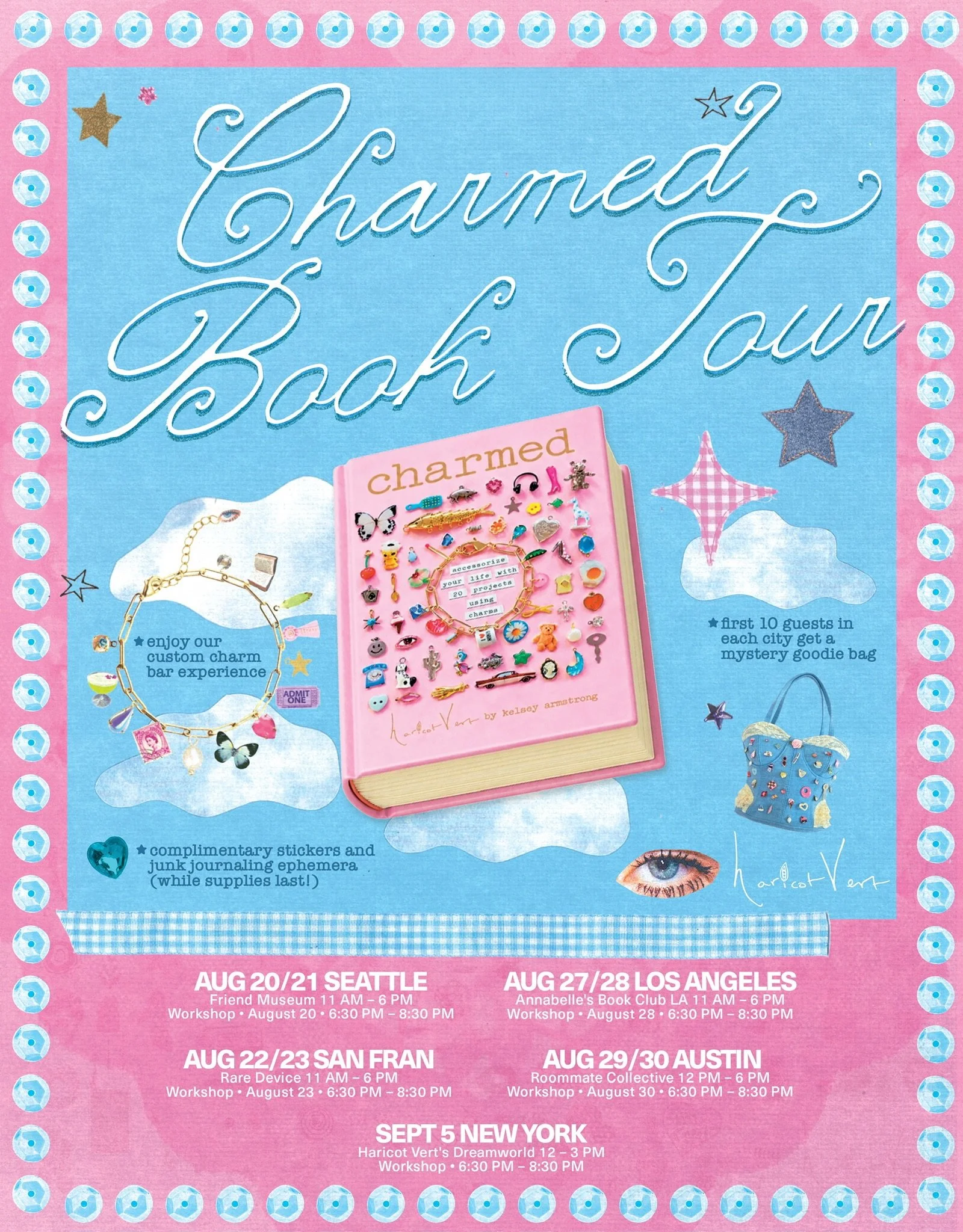 CHARMED BOOK TOUR WITH HARICOT VERT, NYC 