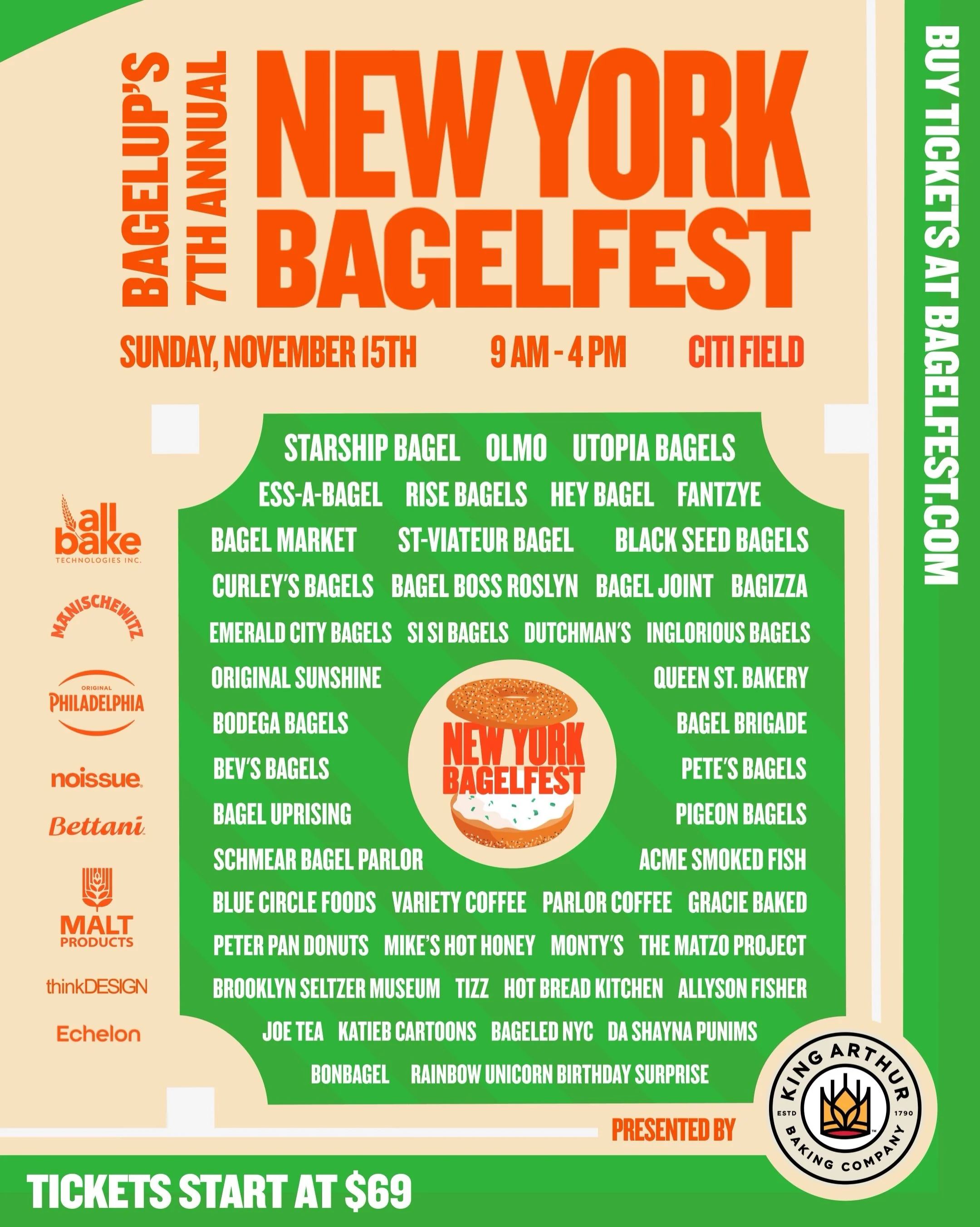 7TH ANNUAL NEW YORK BAGELFEST, NYC