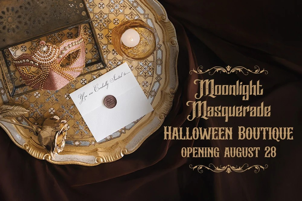 MOONLIGHT MASQUERADE BOUTIQUE HALLOWEEN MARKET, NEWPORT BEACH