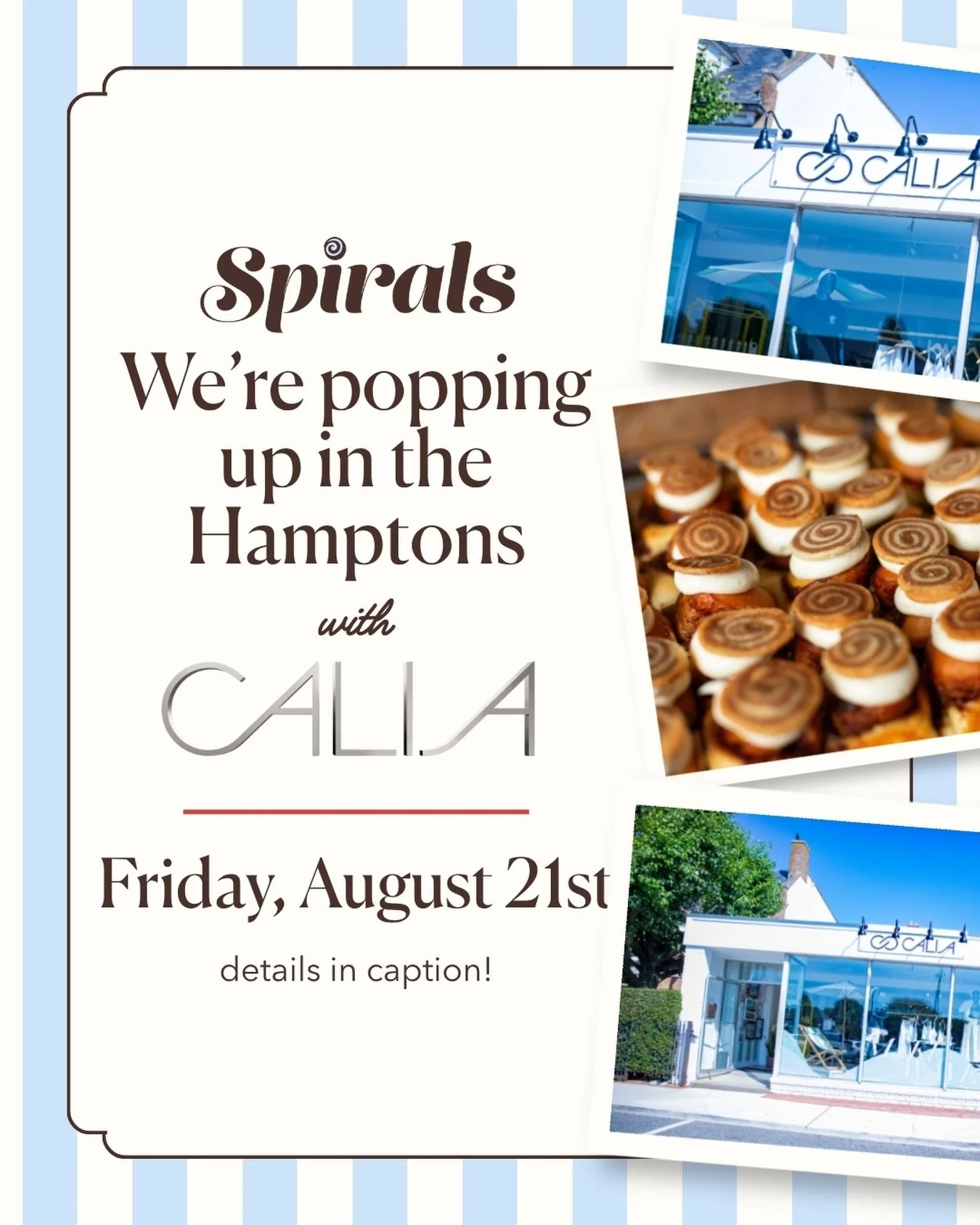 SPIRALS X CALIA SUMMER SEND OFF, HAMPTONS