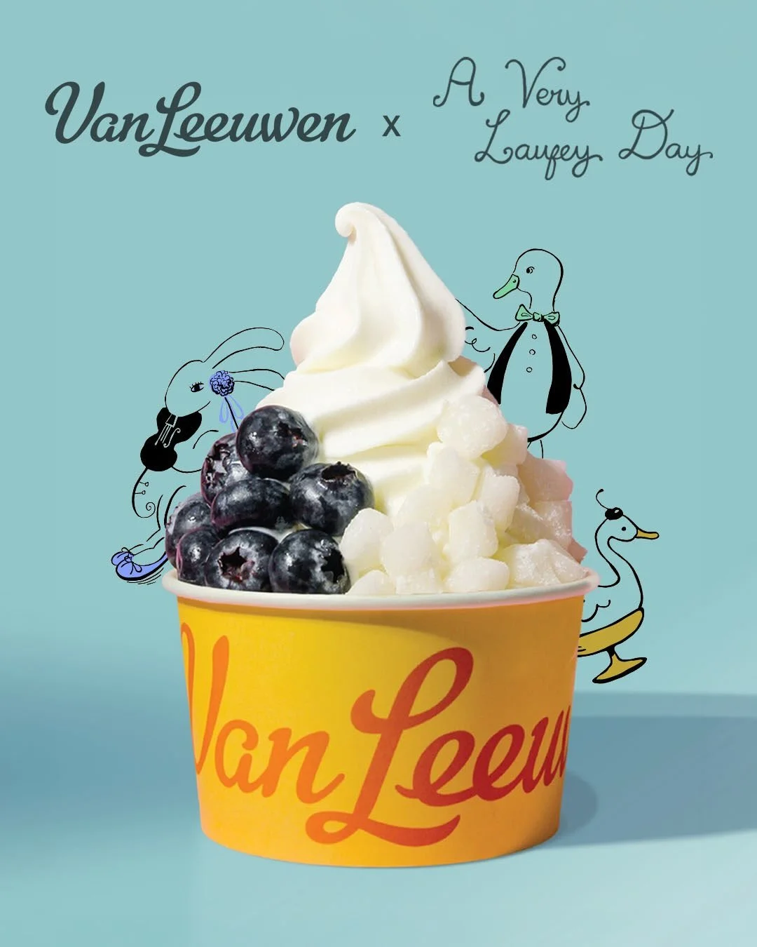 VAN LEEUWEN X A VERY LAUFEY DAY, NYC