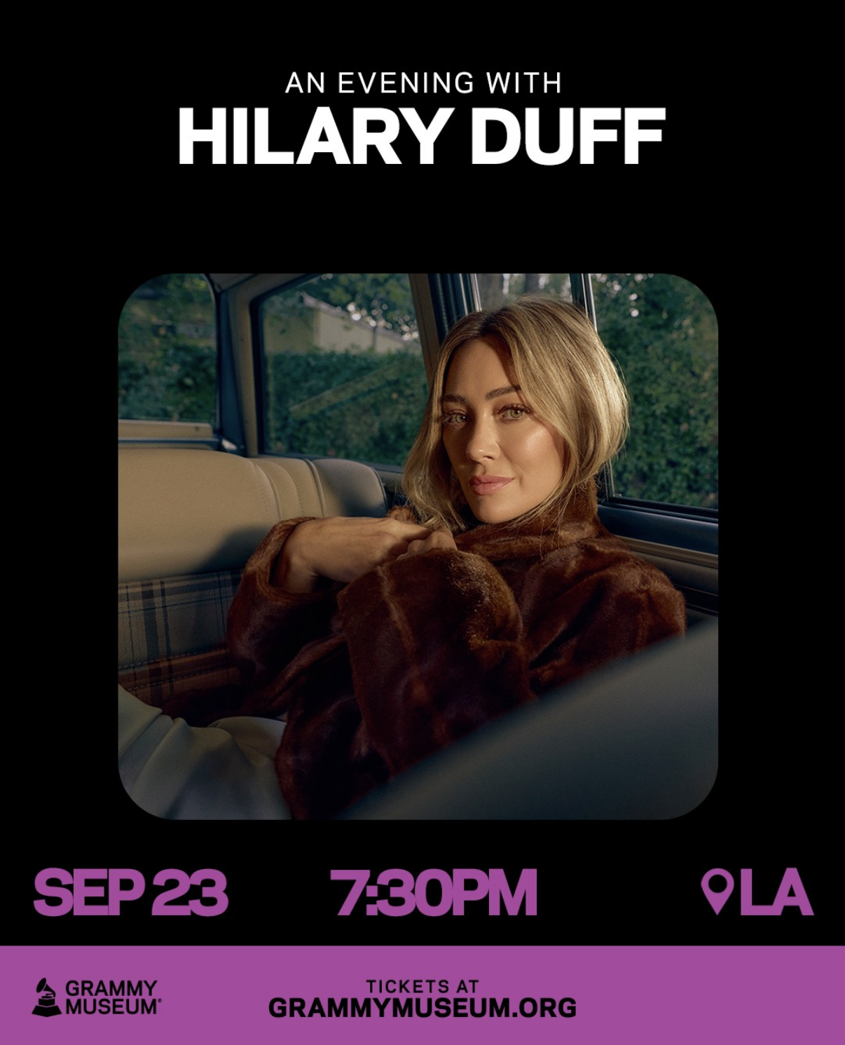 AN EVENING WITH HILARY DUFF, LA