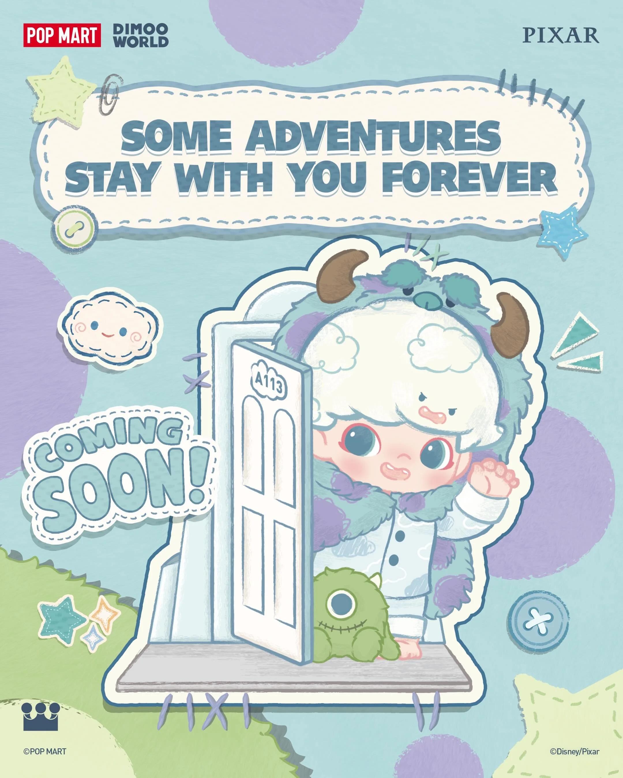 DIMOO WORLD X PIXAR, NJ