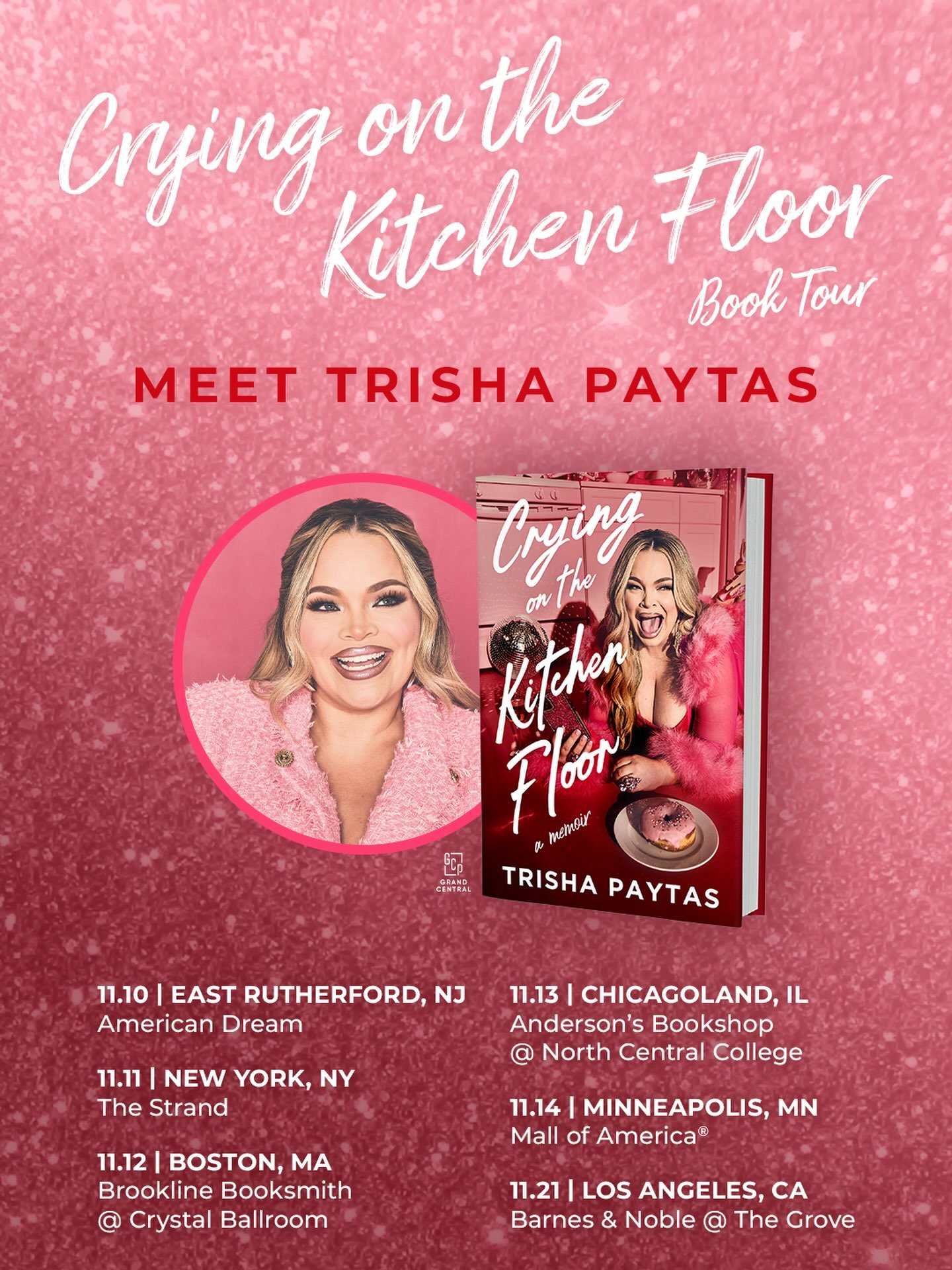 TRISHA PAYTAS BOOK TOUR, NYC