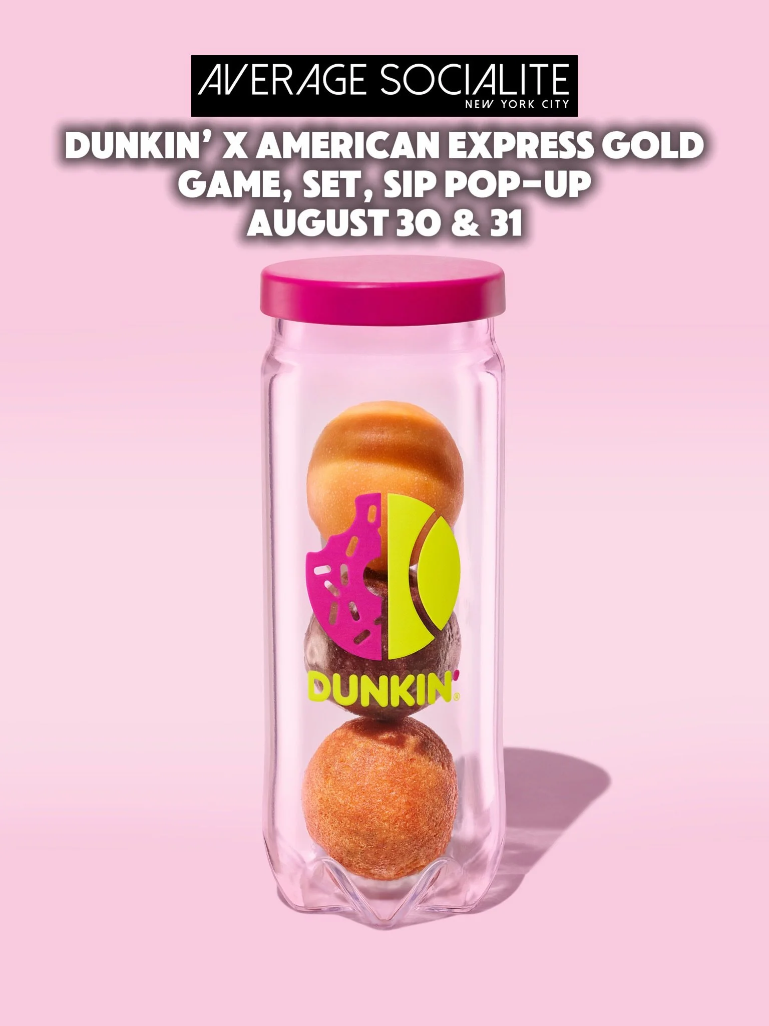 🍩 Don&rsquo;t mjss the Dunkin&rsquo; x American Express&reg; Gold &lsquo;Game, Set, Sil&rsquo; pop-up at Grand Central Terminal August 30 &amp; 31 from 9:30AM-5:30PM! Guests can step on to the Gold Court to take on a precision challenge, sample Dunk
