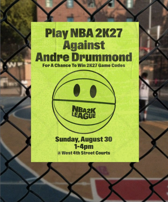 PLAY NBA 2K27 AGAINST ANDRE DRUMMOND, NYC