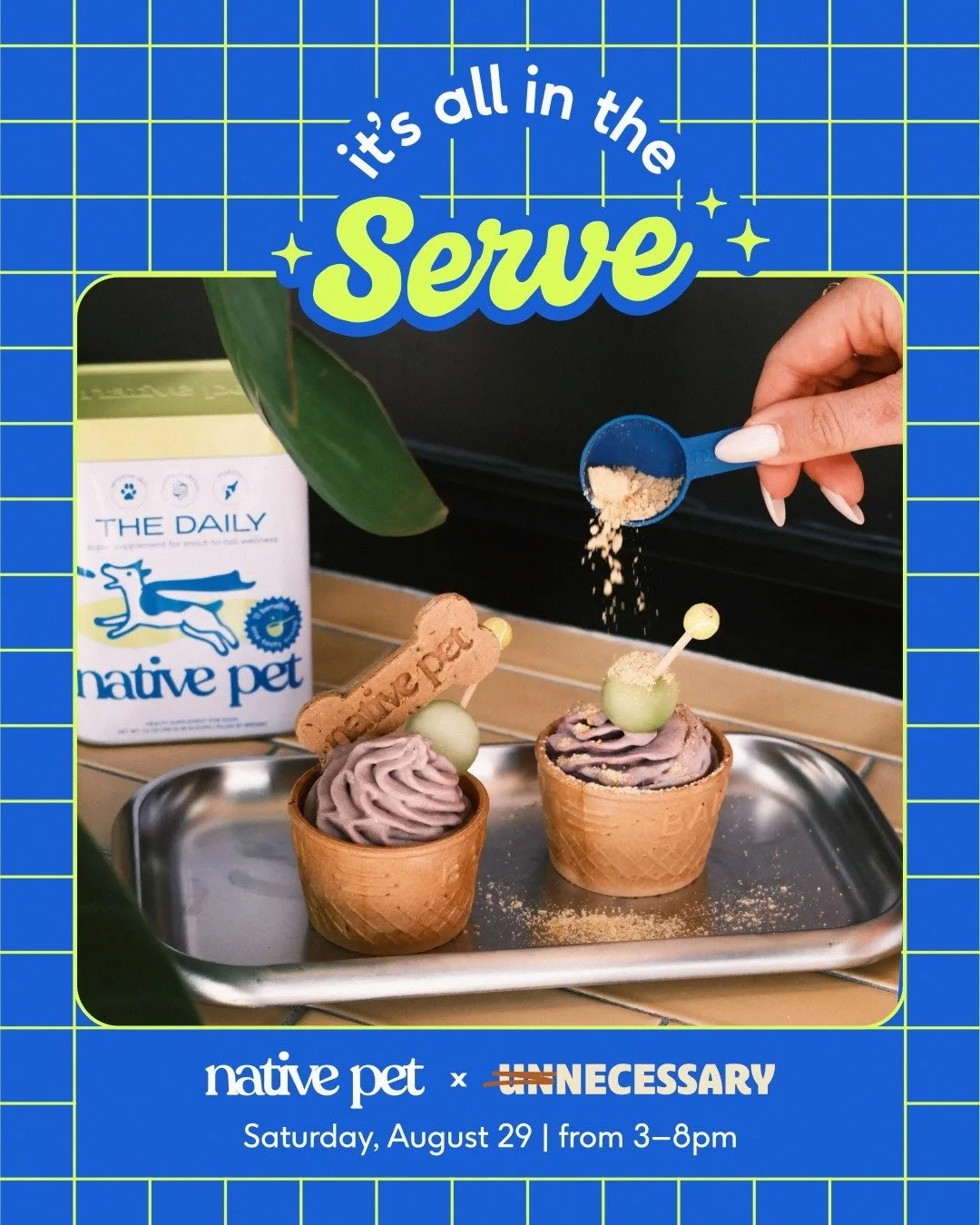 NATIVE PET X UNNECESSARY: IT'S ALL IN THE SERVE, NYC