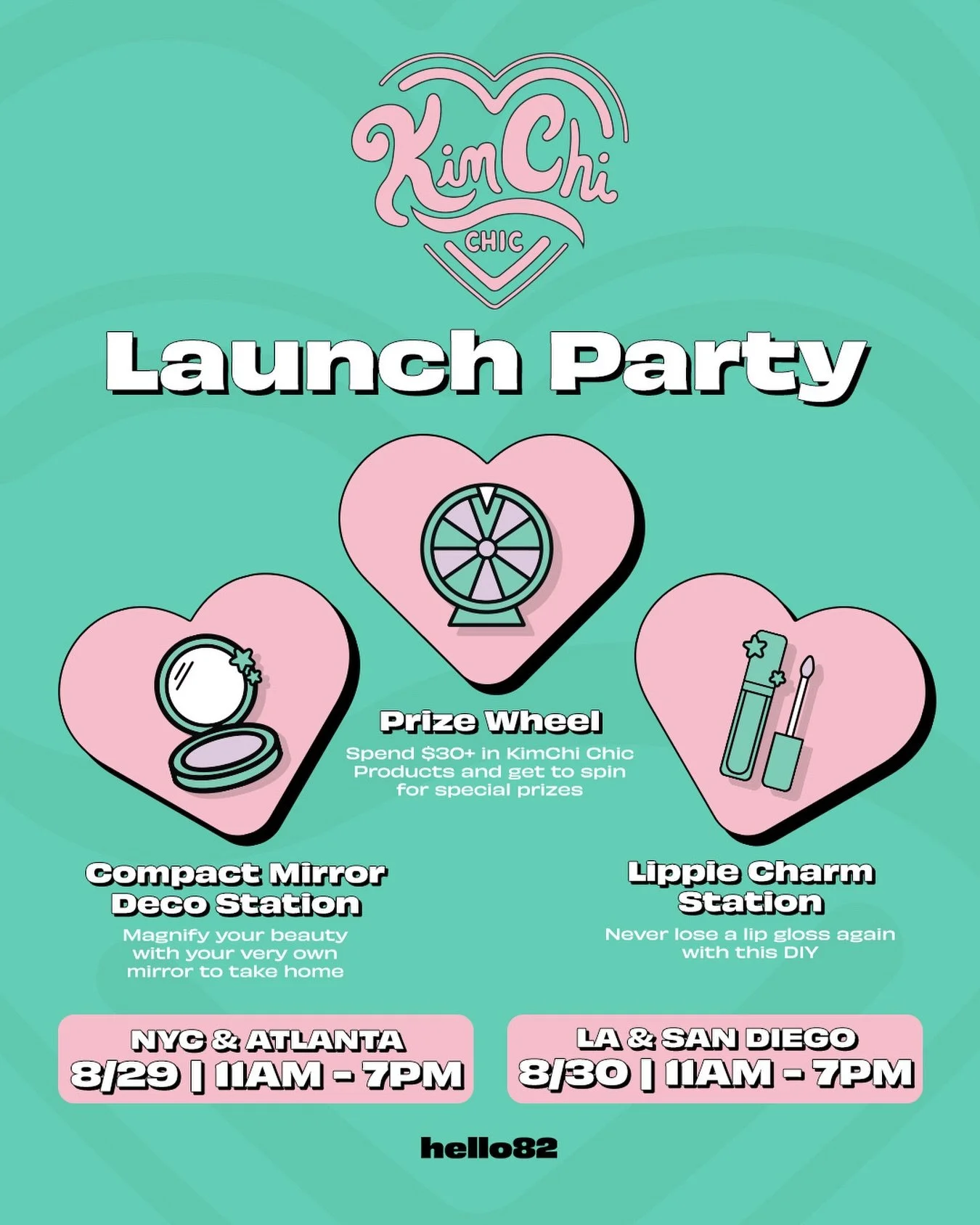 KIMCHI CHIC BEAUTY LAUNCH PARTY, NYC