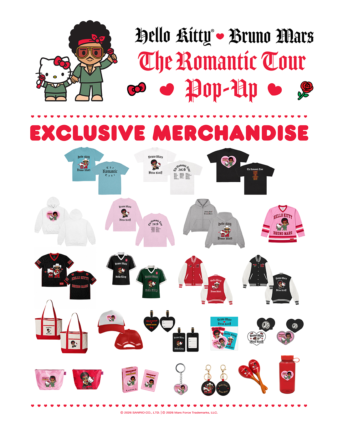 BRUNO MARS X HELLO KITTY POP-UP, MIAMI