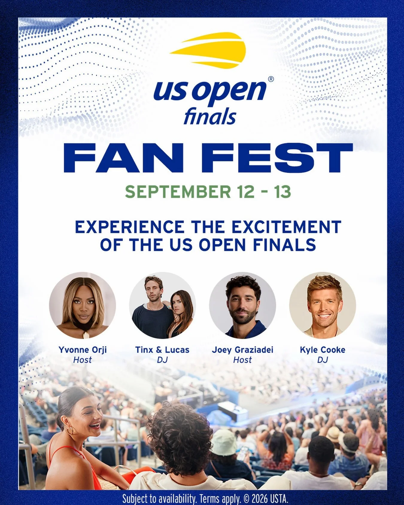 US OPEN FINALS FAN FEST, NYC