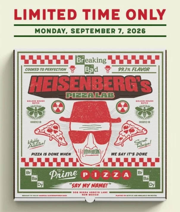 PRIME PIZZA CELEBRATES BREAKING BAD DAY, LA